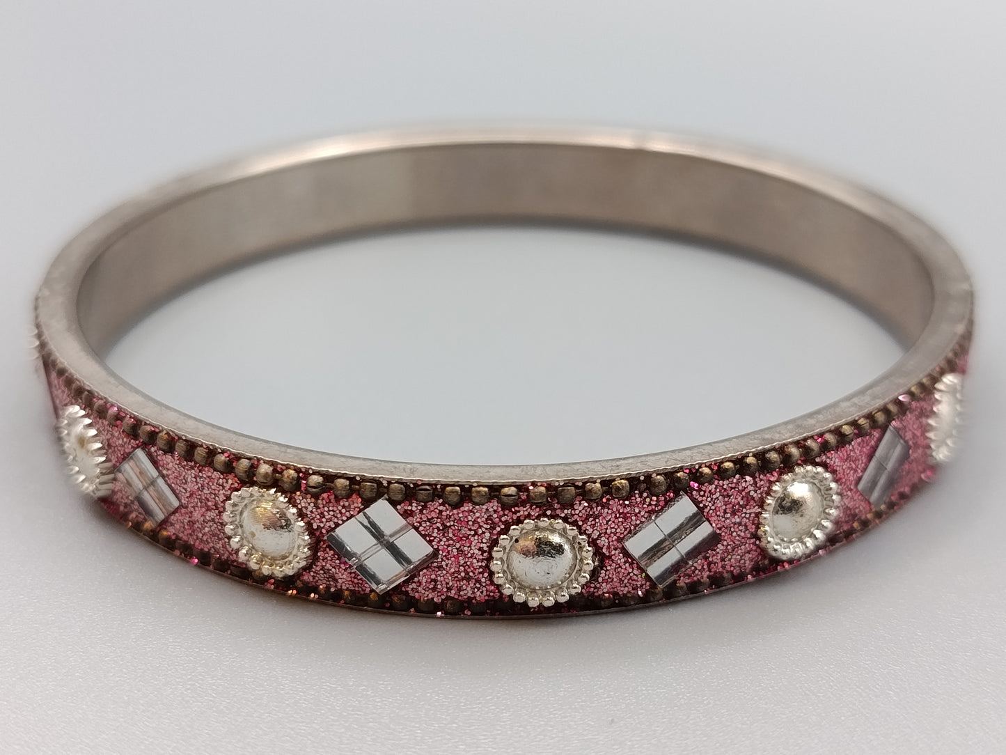 Damen Armreif in Rosa Eleganter Schmuckreif