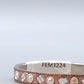 Damen Armreif in Rosa Eleganter Schmuckreif