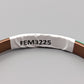 Stilvoller Damen Armreif mit Malachit Vintage Design