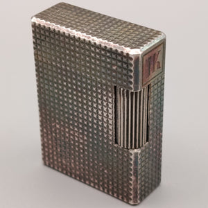 Exklusives S.T. Dupont Feuerzeug Vintage Diamantkopf