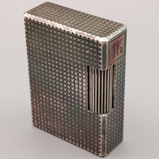Exklusives S.T. Dupont Feuerzeug Vintage Diamantkopf