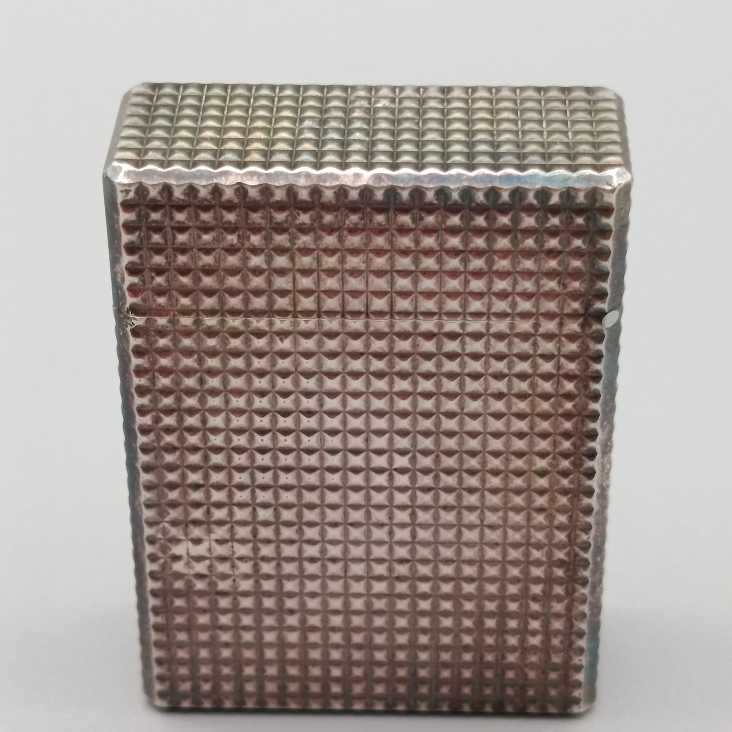 Exklusives S.T. Dupont Feuerzeug Vintage Diamantkopf