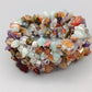 Buntes Stein Splitter Armband Elastischer Naturstein