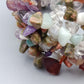 Buntes Stein Splitter Armband Elastischer Naturstein