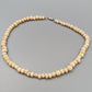 Klassische Damen Kette Schlichte Perlenkette