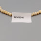 Klassische Damen Kette Schlichte Perlenkette