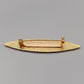 Elegante Art Déco Vintage Brosche mit schwarzem Emaille