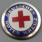 Historische Deutsches Rotes Kreuz Brosche Vintage Emaille