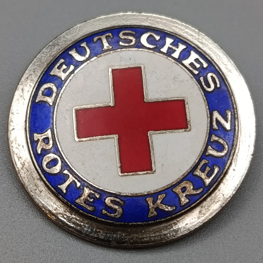 Historische Deutsches Rotes Kreuz Brosche Vintage Emaille