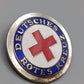 Historische Deutsches Rotes Kreuz Brosche Vintage Emaille