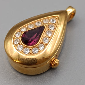 Elegante Rivage Ketten Uhr Glamouröses Medaillon Design