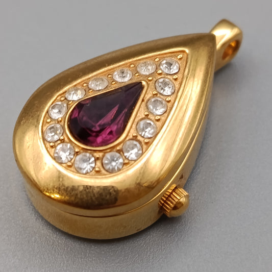 Elegante Rivage Ketten Uhr Glamouröses Medaillon Design