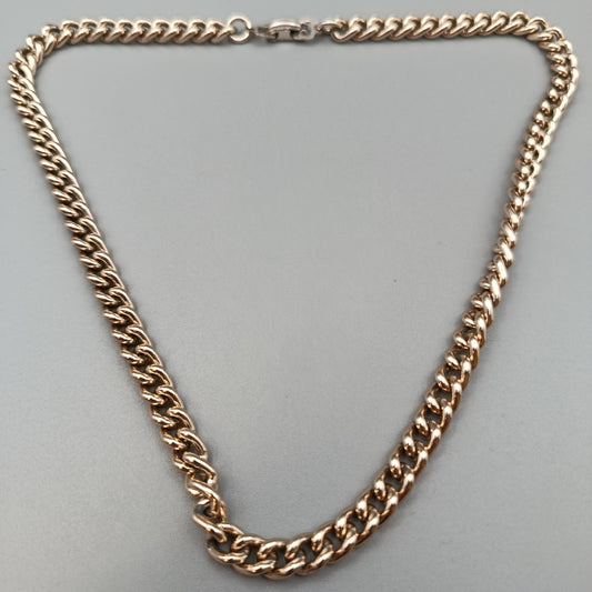 Klassische Panzerkette für Damen Stilvolle Gliederkette