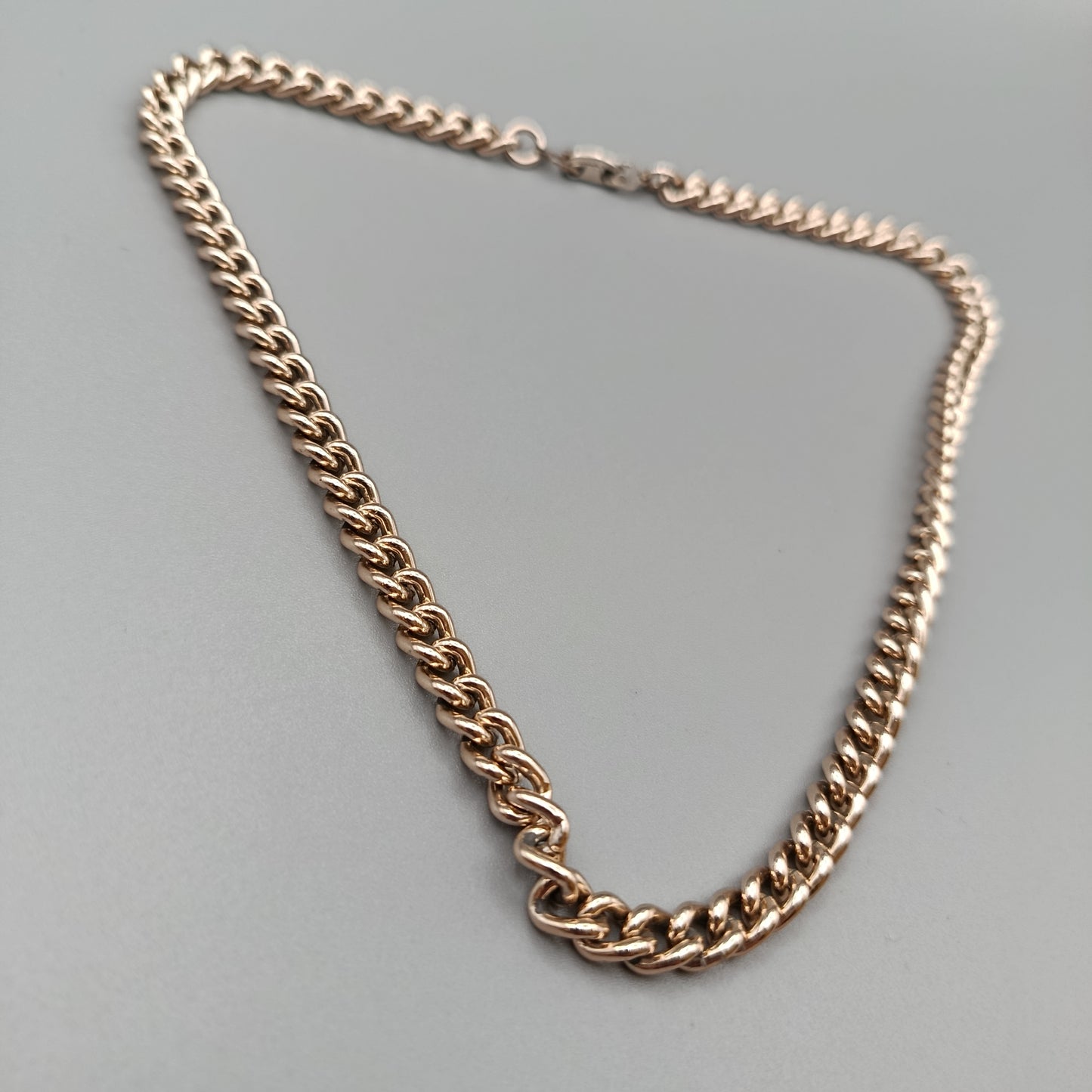 Klassische Panzerkette für Damen Stilvolle Gliederkette