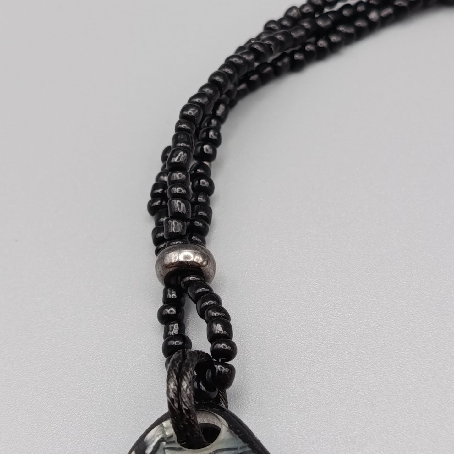 Statement Modische Damen Halskette mit Perlmutt Optik