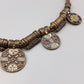 Damen Halskette Ethno Statement Kette im Vintage Stil