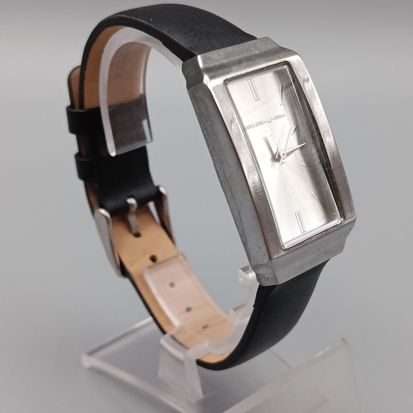 Elegante Helena Vera Damen Uhr Rechteckiges Design