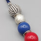 Modische Statement Kette Farbenfrohe Perlen Kette