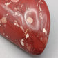 Vintage Jaspis Stein Brosche  Naturstein im Cabochon Schliff