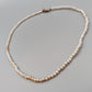 Klassische Perlen Kette in Creme – Vintage Halsschmuck