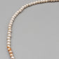 Klassische Perlen Kette in Creme – Vintage Halsschmuck