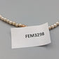 Klassische Perlen Kette in Creme – Vintage Halsschmuck