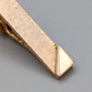 Vintage Pioneer Krawattenklammer in Gold mit Strukturmuster