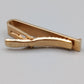Vintage Pioneer Krawattenklammer in Gold mit Strukturmuster