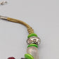 Bunte Perlen Kette mit auffälliger Center-Bead – Boho Stil