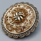 Filigraner Vintage Schalclip – Elegantes Ornament-Design