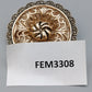 Filigraner Vintage Schalclip – Elegantes Ornament-Design
