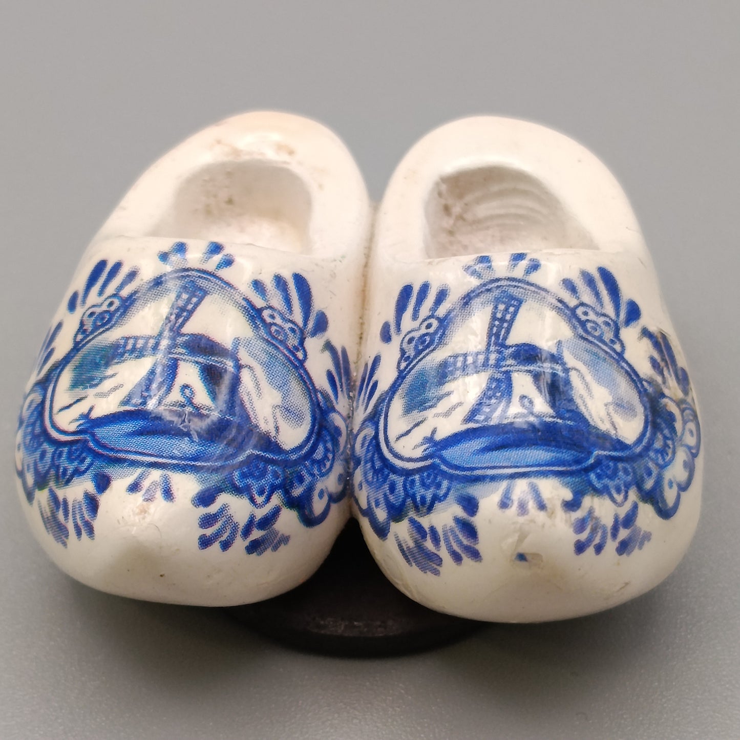 Holländische Klompen Kühlschrankmagnet – Delfter Blau Souvenir