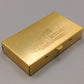 Klassisches goldfarbenes Etui – Vintage  Schatulle