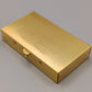 Klassisches goldfarbenes Etui – Vintage  Schatulle