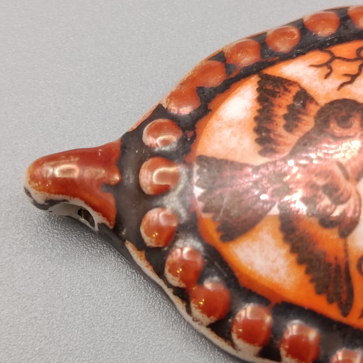 Bareuther Bavaria Porzellan Anhänger Vögel auf Zweig