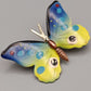 Farbenfrohe Schmetterling Brosche – Bunt emailliertes Design