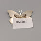 Farbenfrohe Schmetterling Brosche – Bunt emailliertes Design