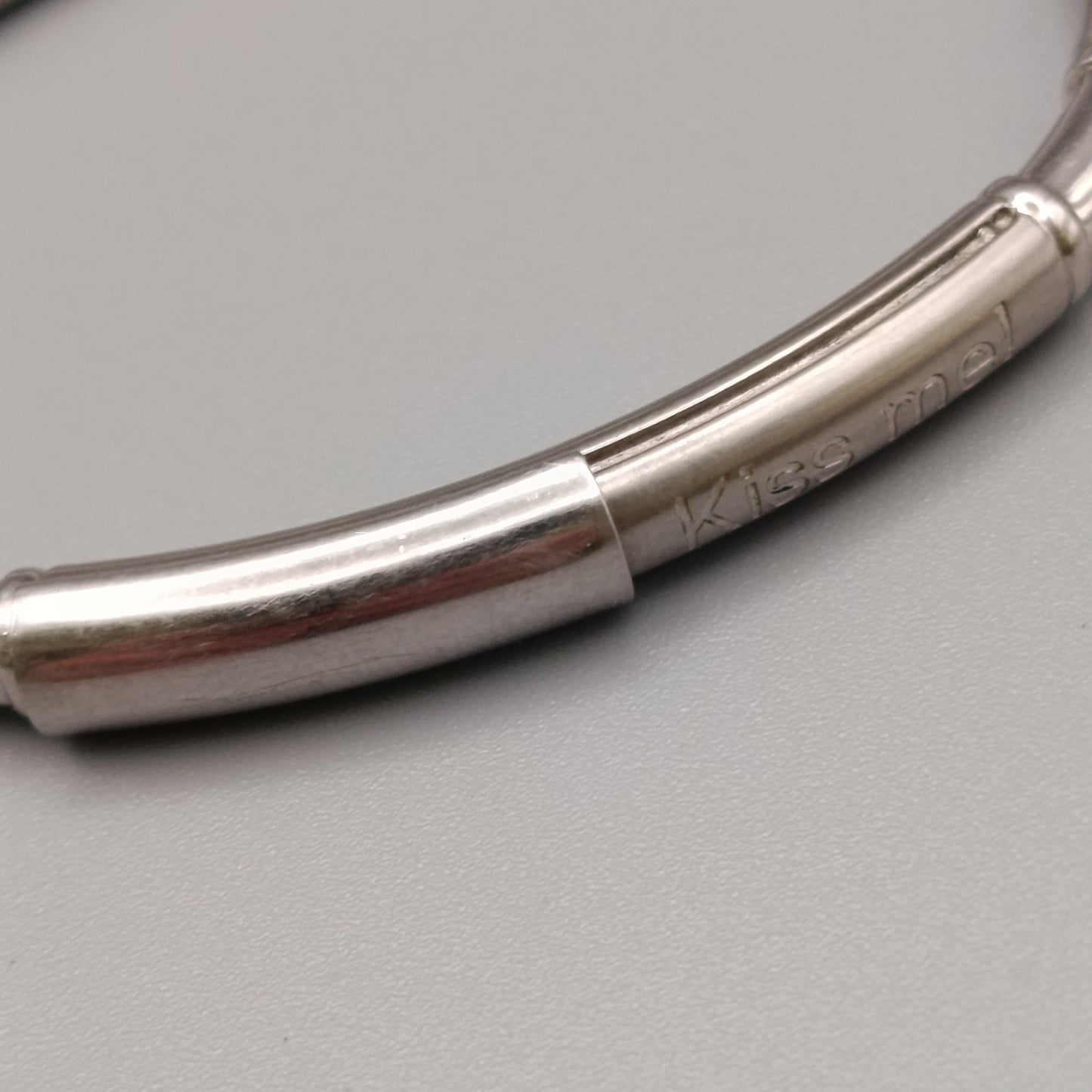 Morellato Damen Armreif Silberfarbener Bangle "Kiss me"