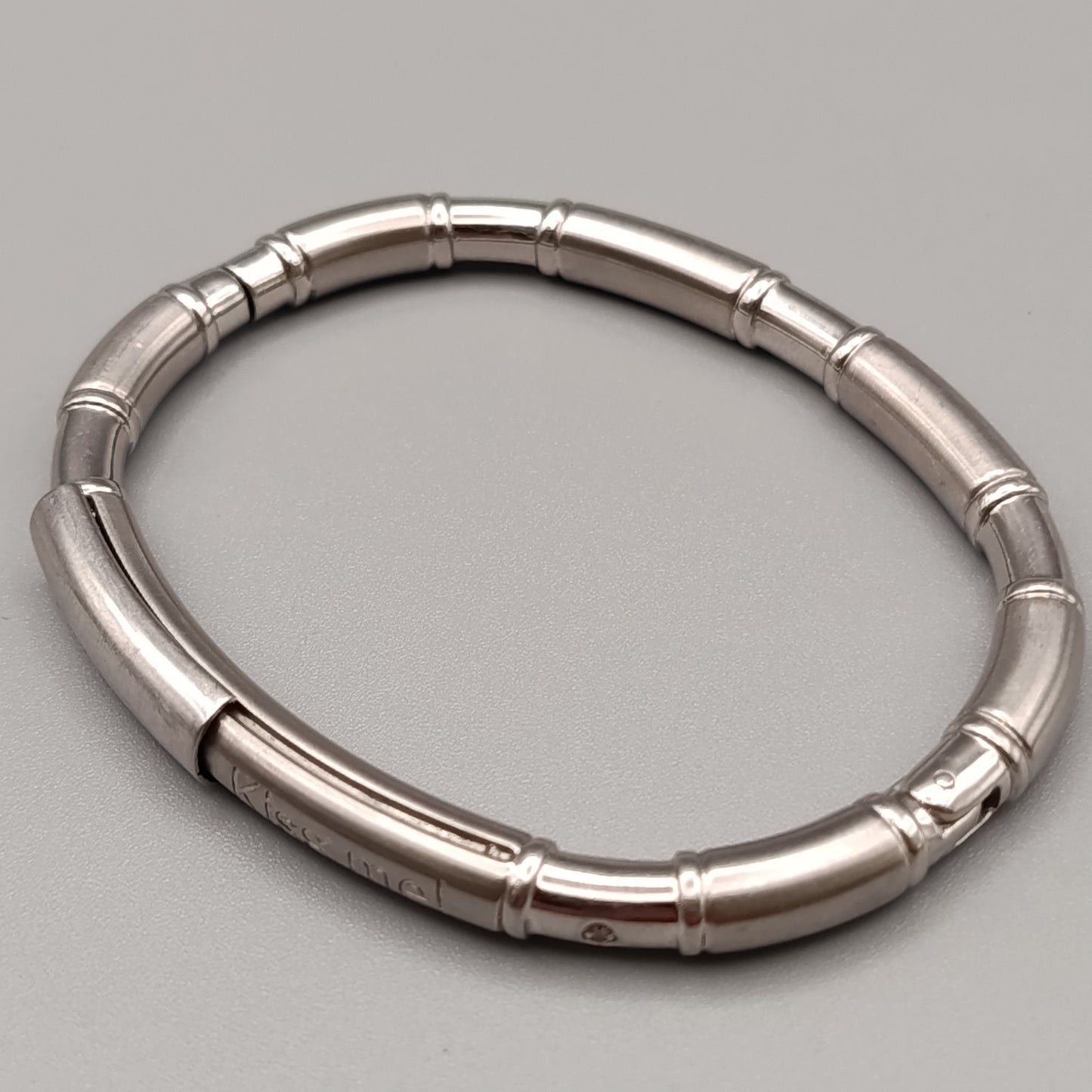 Morellato Damen Armreif Silberfarbener Bangle "Kiss me"
