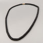 Klassische Schwarze Perlenkette  Eleganter Perlen-Look