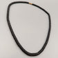 Klassische Schwarze Perlenkette  Eleganter Perlen-Look