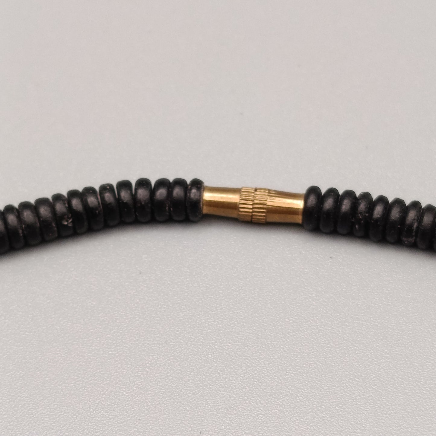 Klassische Schwarze Perlenkette  Eleganter Perlen-Look