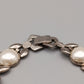 Elegantes Damen Armband Silberfarben mit Kunstperlen