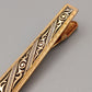 Edle Vintage Krawattenklammer mit Ornament-Muster