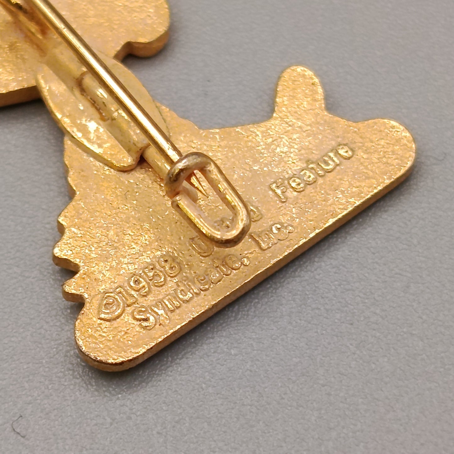 Vintage Snoopy Kirchberg Brosche Emaillierte Peanuts