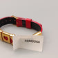 Elegantes Damen Armbandmit vergoldeten Herz-Motiven