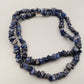 Elegante Sodalith Splitterkette – Blaue Naturstein Kette