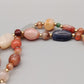 Bunte Halbedelstein Kette – Elegante Damen Halskette