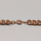 Klassische Panzerkette in Roségold-Optik – Zeitlos