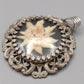Anhänger mit echtem Edelweiß – Traditioneller Silberschmuck